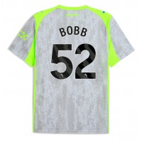 Stroje piłkarskie Manchester City Oscar Bobb #52 Koszulka Trzeciej 2025-26 Krótki Rękaw